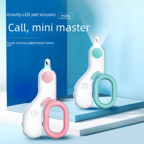LED Mini Pet Nail Clippers
