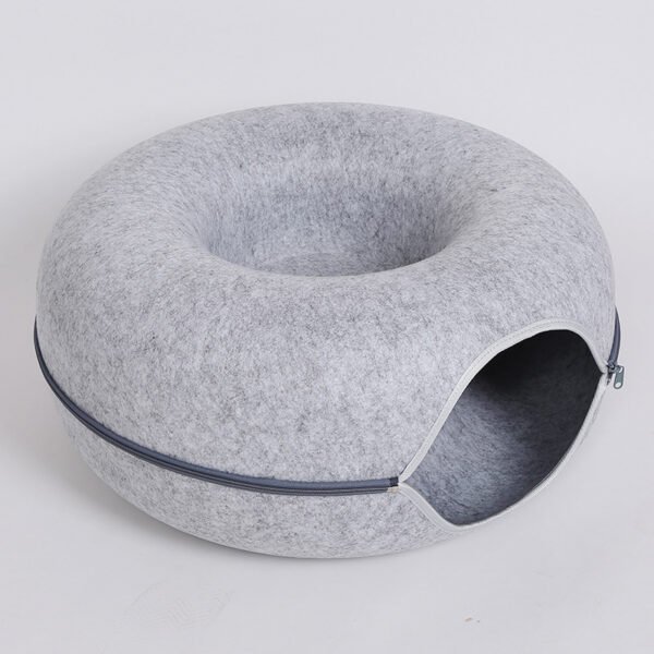 Breathable Felt Zippered Cat Nest