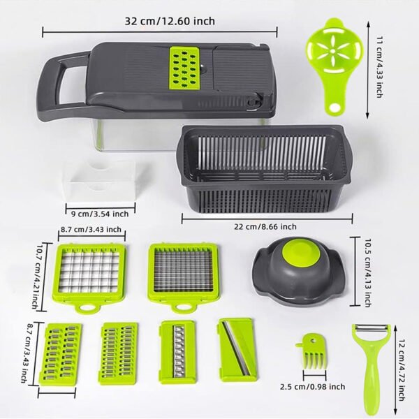 Multifunctional Kitchen Vegetable Grater Shredder